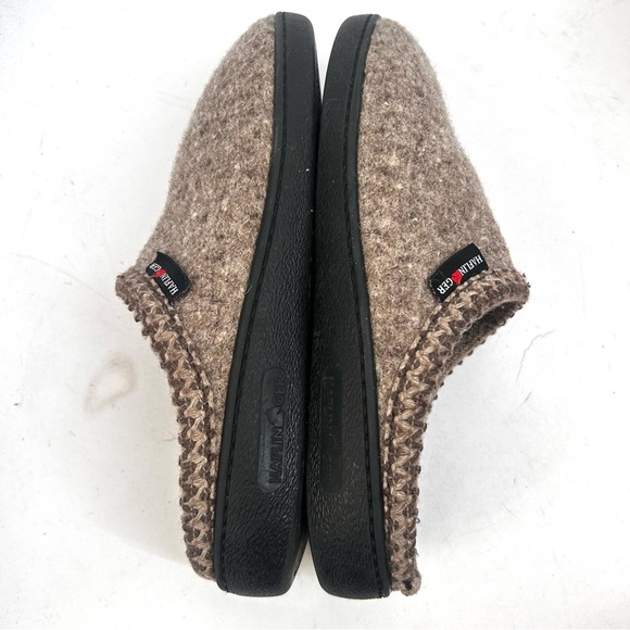 Haflinger AT Classic Hardsole Clog Slipper Unisex Natural Color Size 39 8.5 - Picture 7 of 9